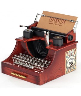 創意 復古打字機 音樂盒 MUSIC BOX